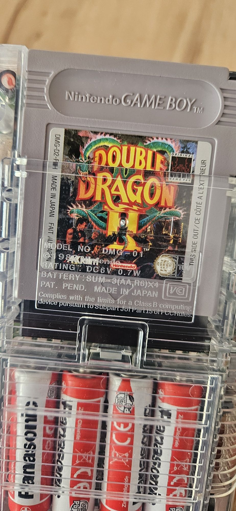 Gra Double Dragon II 2 GameBoy game boy gra