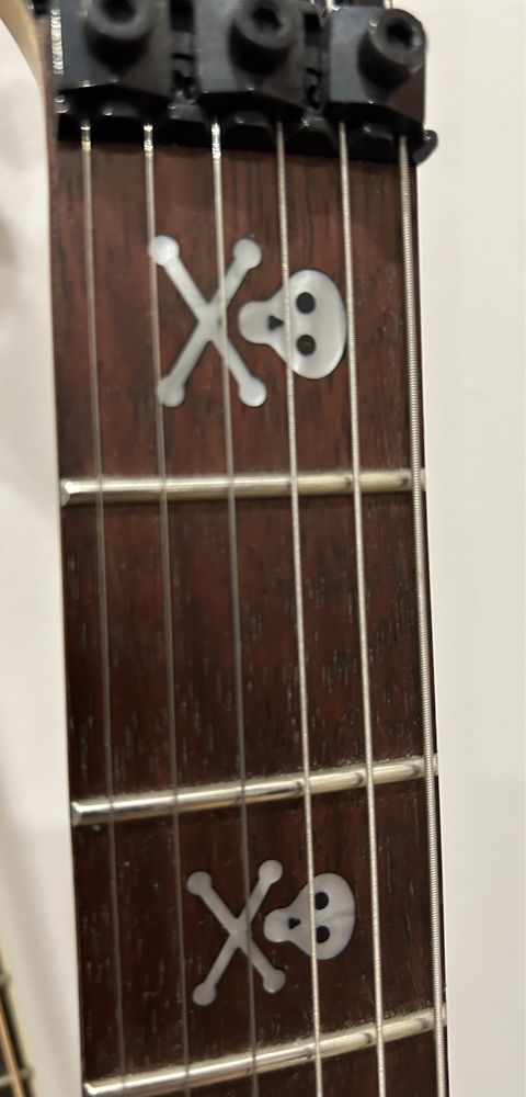 Guitarra elétrica LTD KM- 202 p/canhotos(left hand)