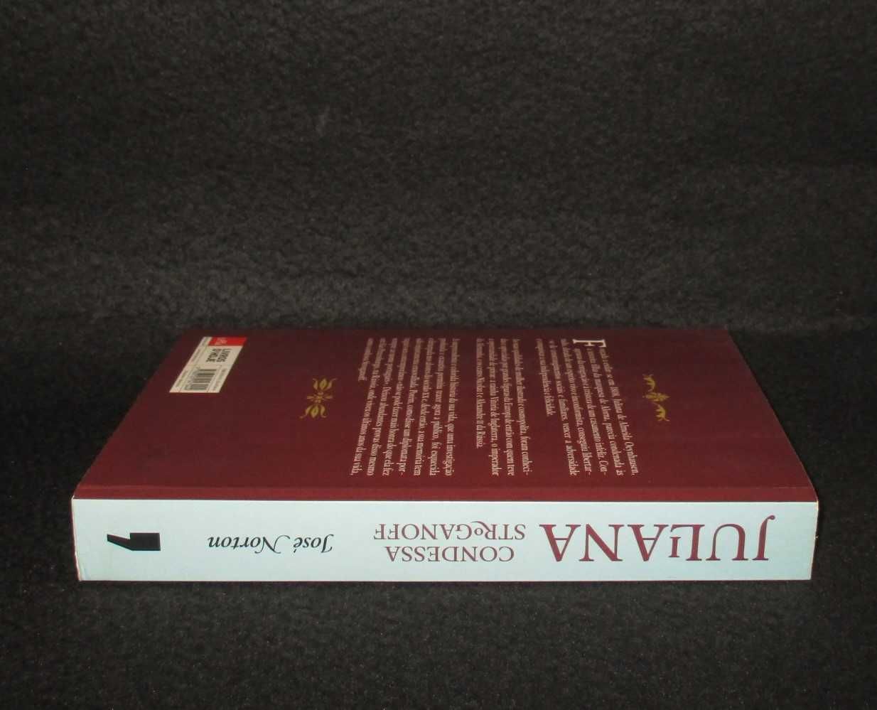 Livro Juliana Condessa Stroganoff José Norton