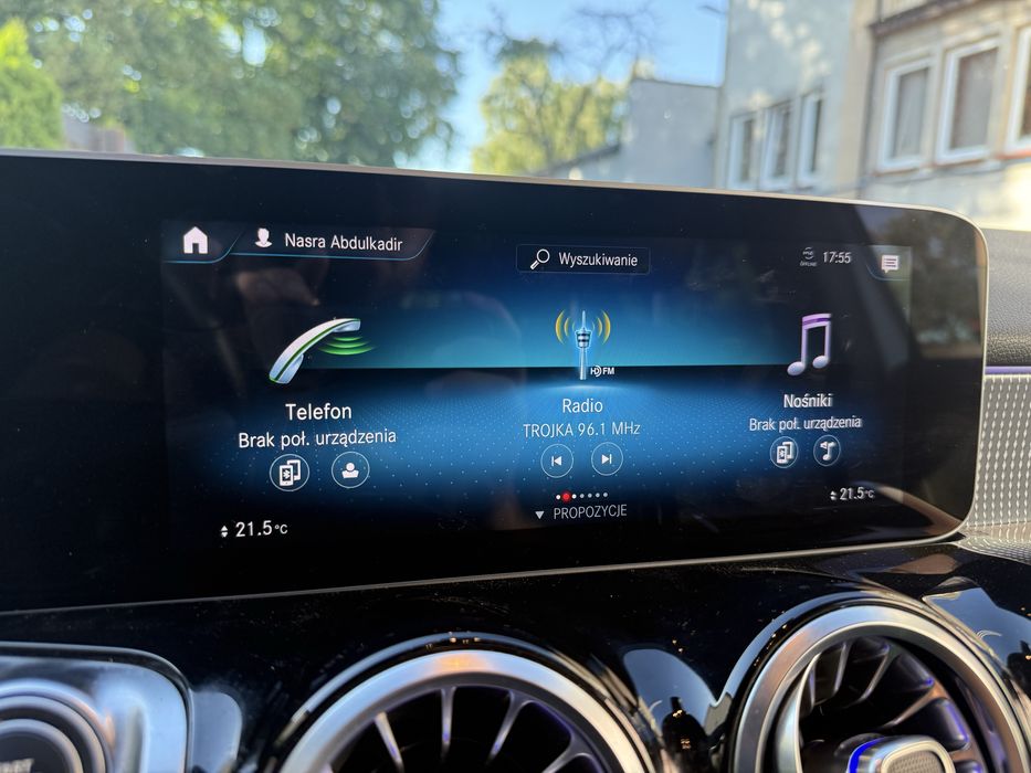 Komplet lamp Europejskich Mercedes GLB W247 konwersja USA Kodowanie