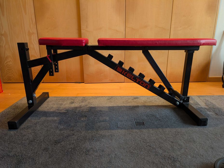 Banco musculação reforçado Kelton HL9 Heavy