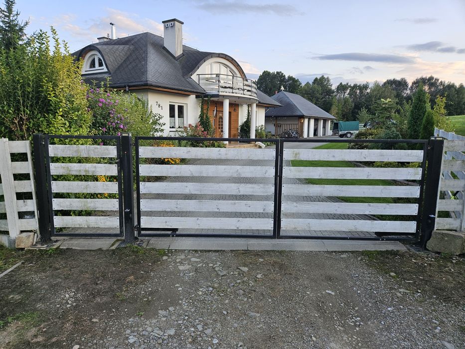 Brama wjazdowa z napedem