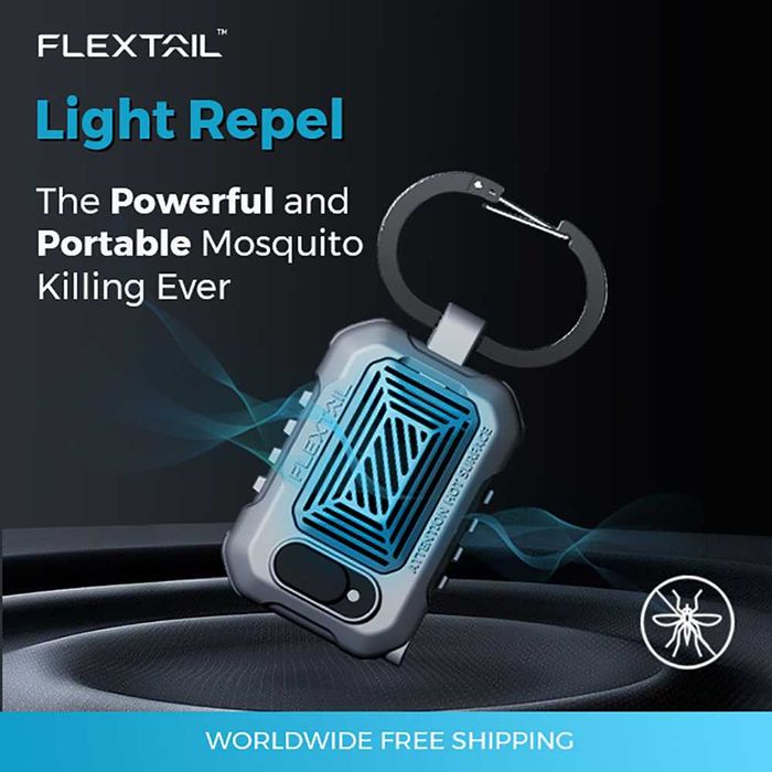 Flextail Light Repel Przenośny Mini Odstraszacz Komarów Brelok USB-C