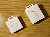 Ładowarka Apple iPhone iPad: zasilacz kostka 20w + kabel  lightning