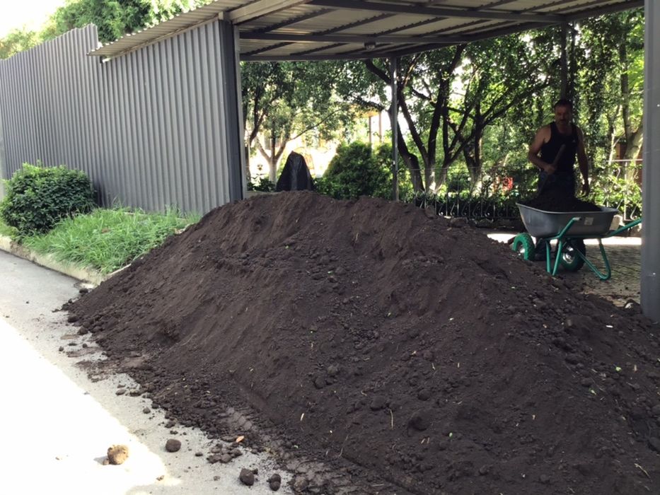 Чернозем плодородный, торф