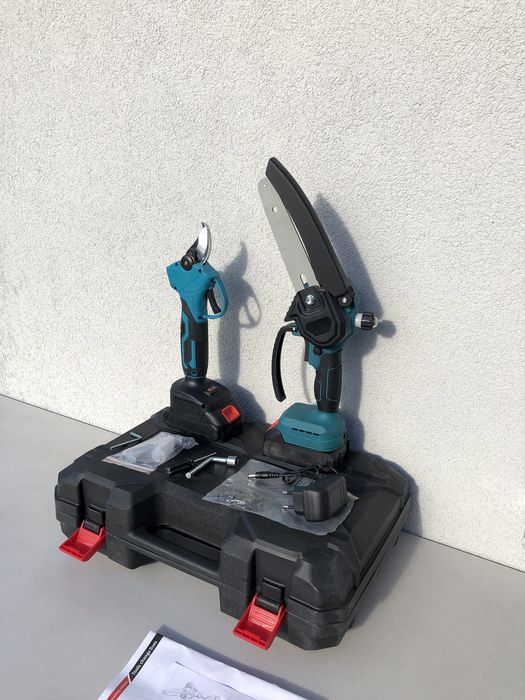 аккумуляторная пила 2в1 секатор акумуляторний набір 2 АКБ