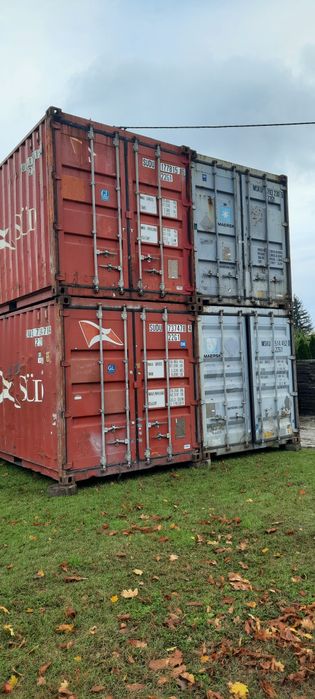 Kontener morski 20" 6m biurowy socjalny kontenery morskie magazyn hala