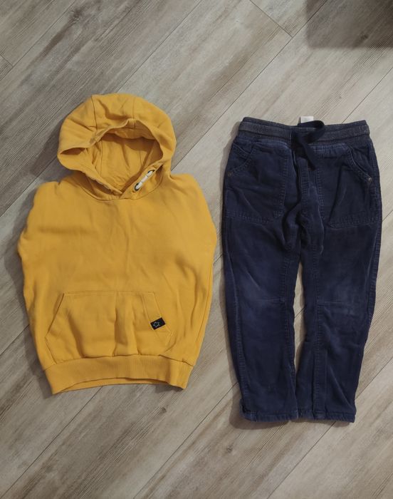 Продам вещи next для мальчика. Вельветовые штаны и батник Некст. 104