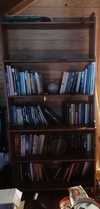 Estante em madeira da marca ikea