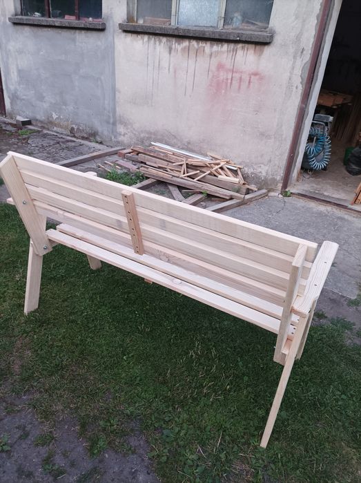 Ławka ogrodowa sosnowa