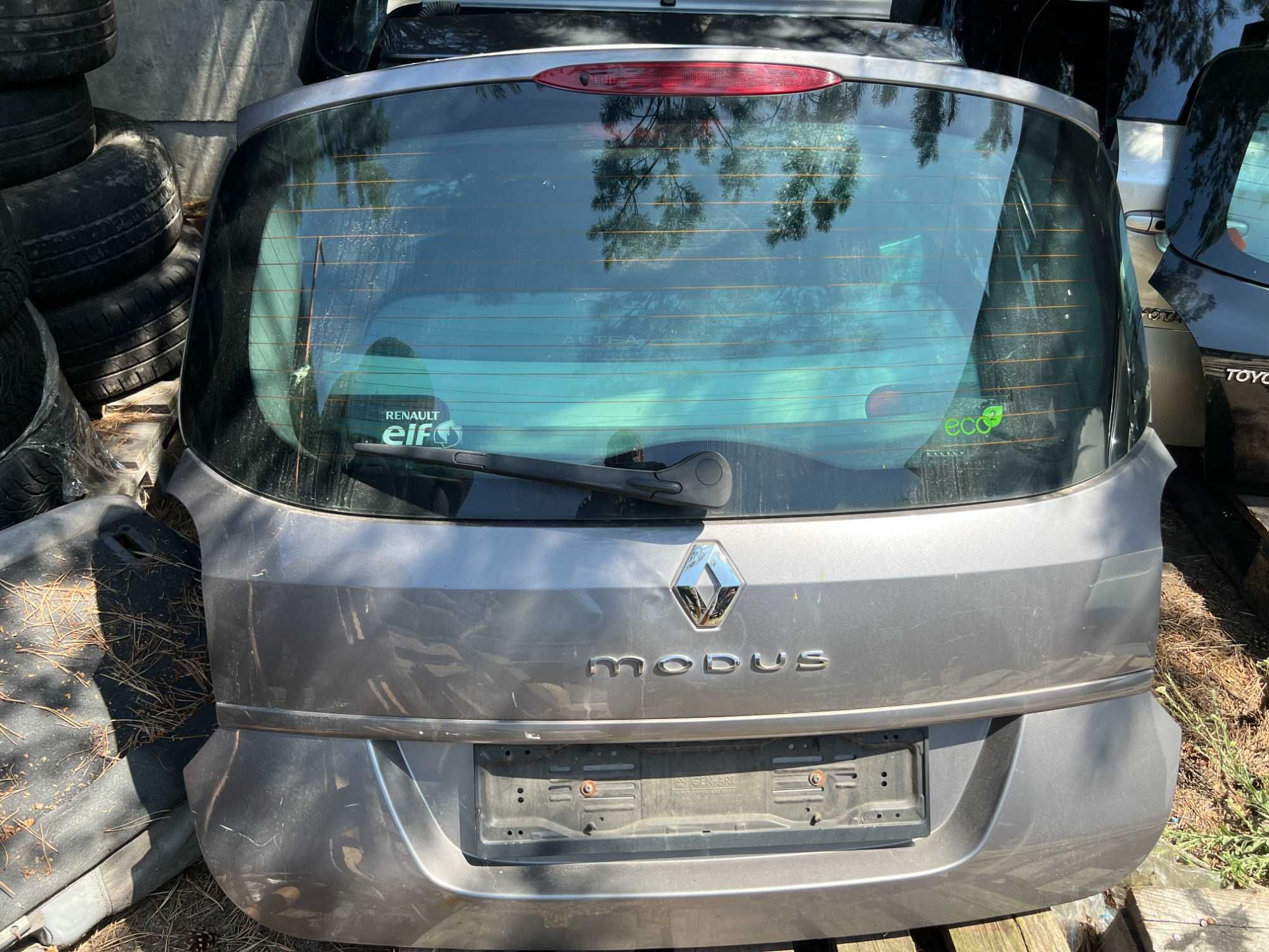Renault Modus LIFT TEGNE tylna klapa bagażnika kompletna