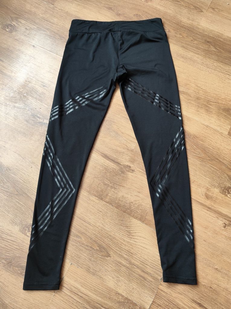 Leginsy damskie czarne s