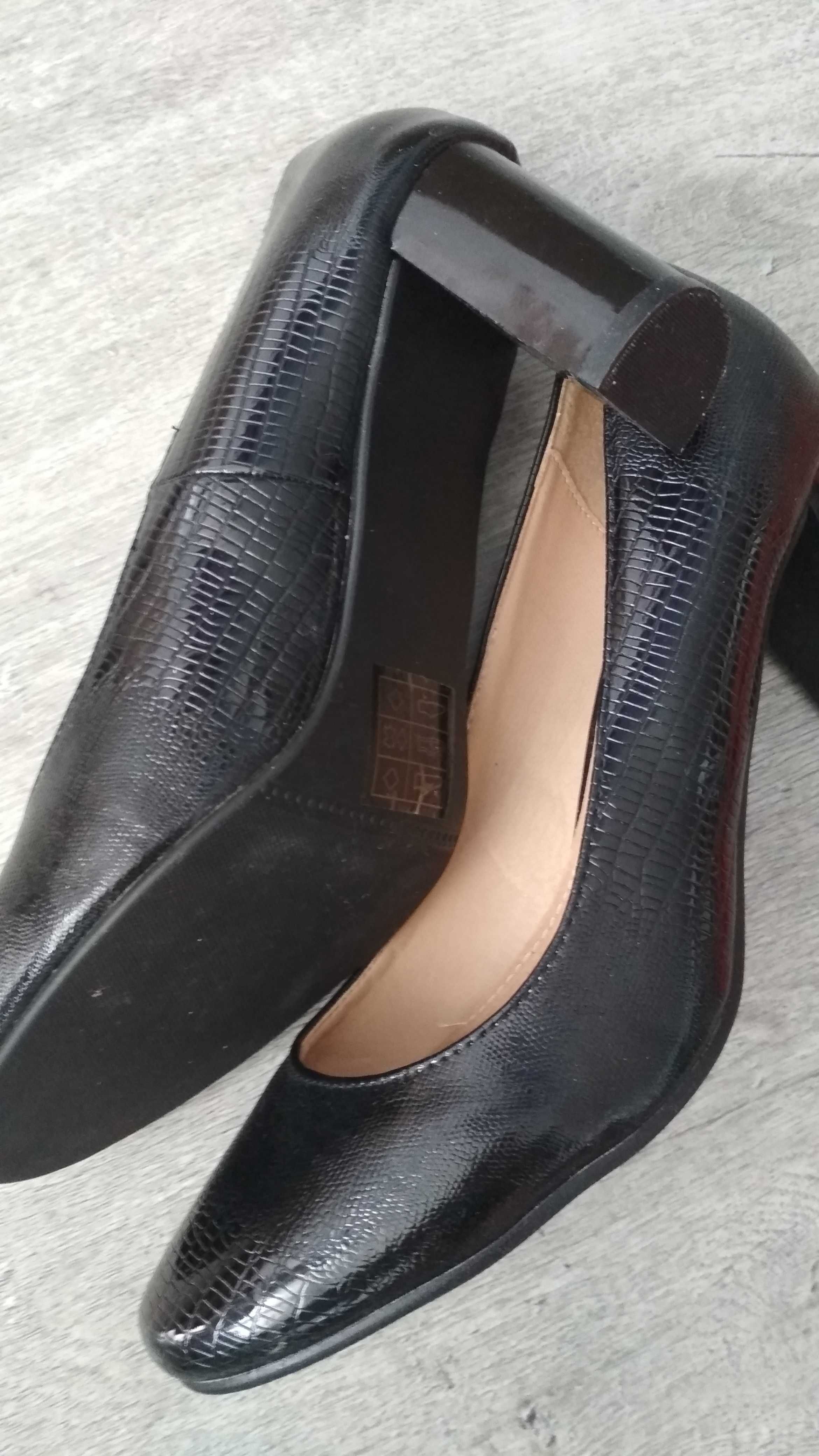 Okazja nowe eleganckie 38,5/ 39 buty damskie komunia wesele święta