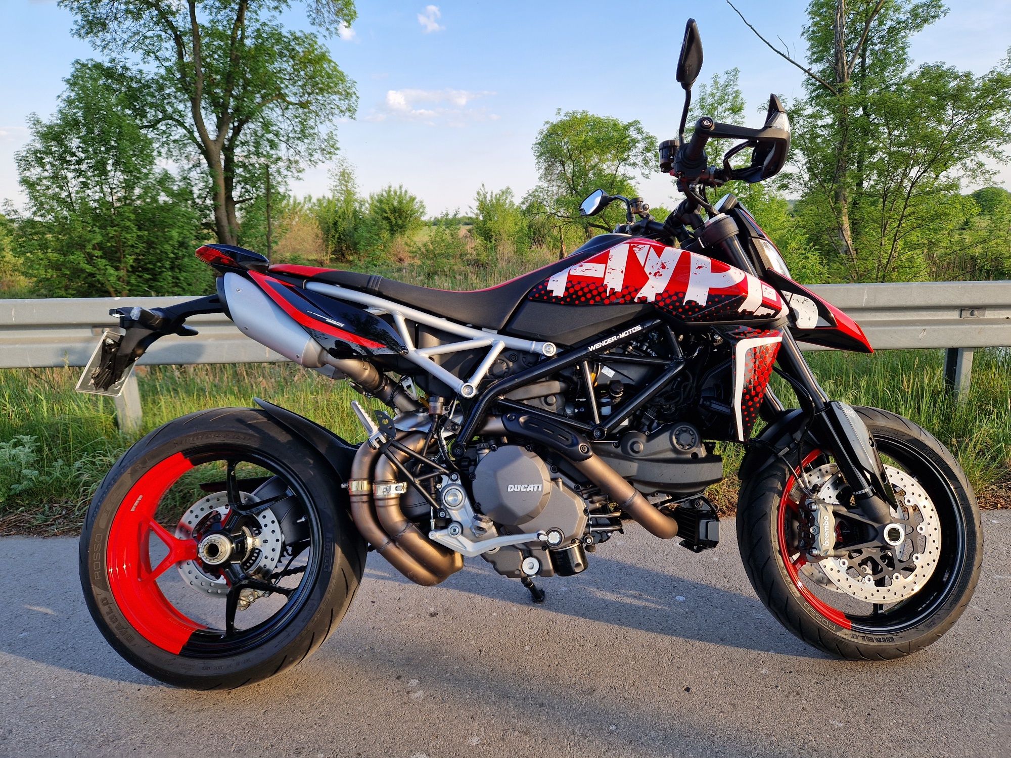 Ducati Hypermotard 950 RVE rok 2023, rejestracja A2,