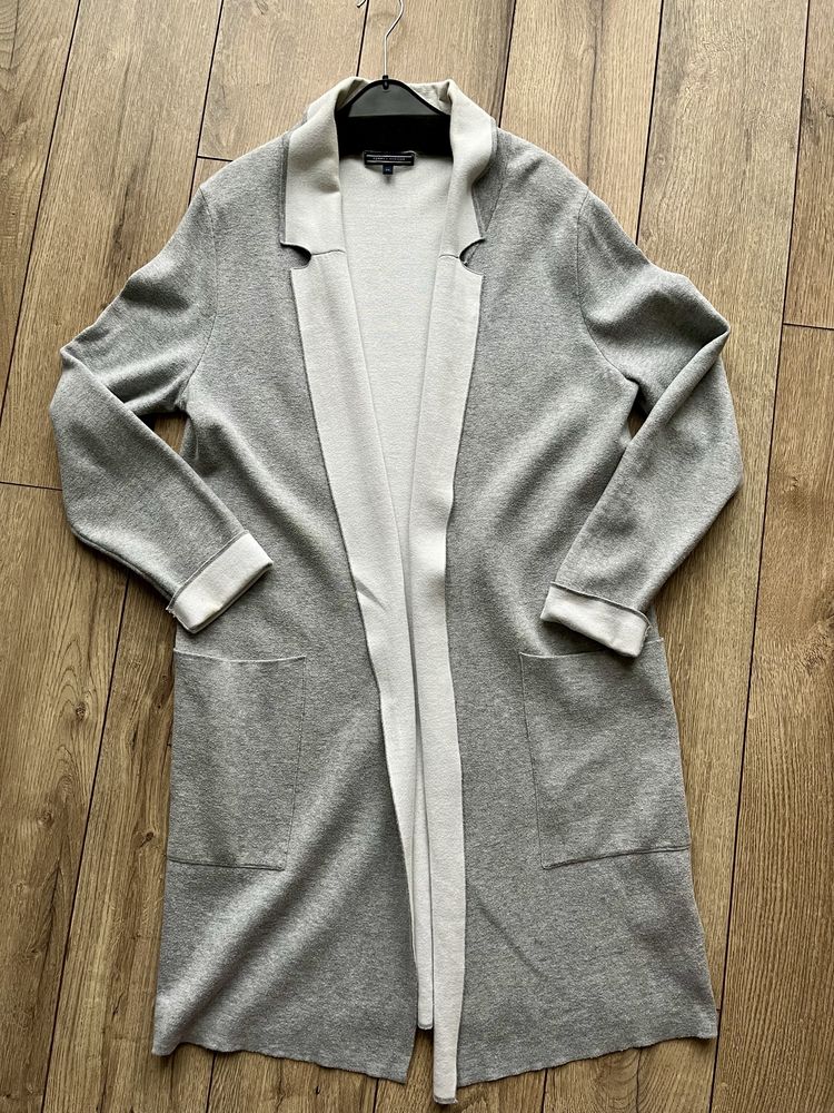 Długi sweter kardigan Tommy Hilfiger roz M