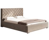 Łóżko tapicerowane Royal 5 z pojemnikiem wezgłowie 180x200 cm
