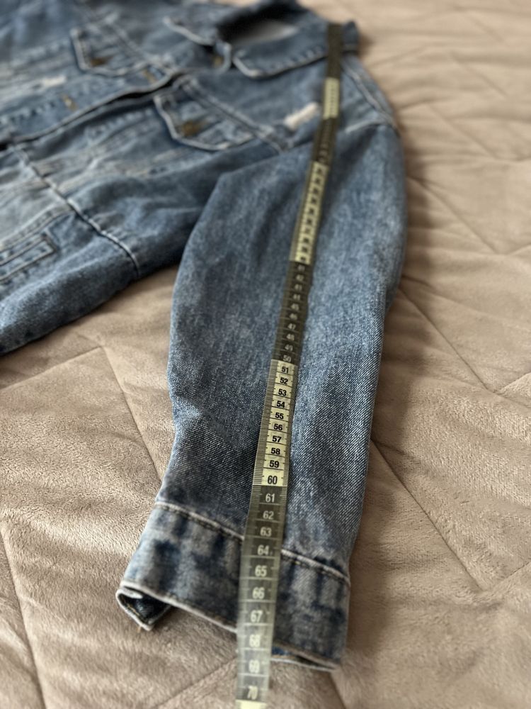 Куртка джинсова в стилі zara