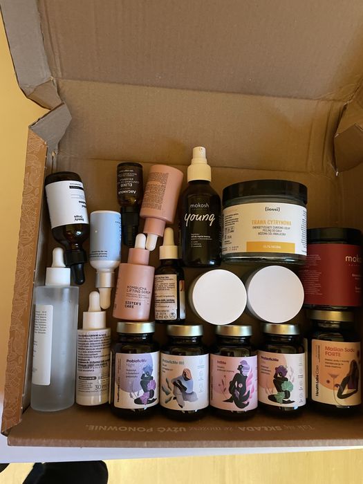 DIY szklane puste opakowania po kosmetykach