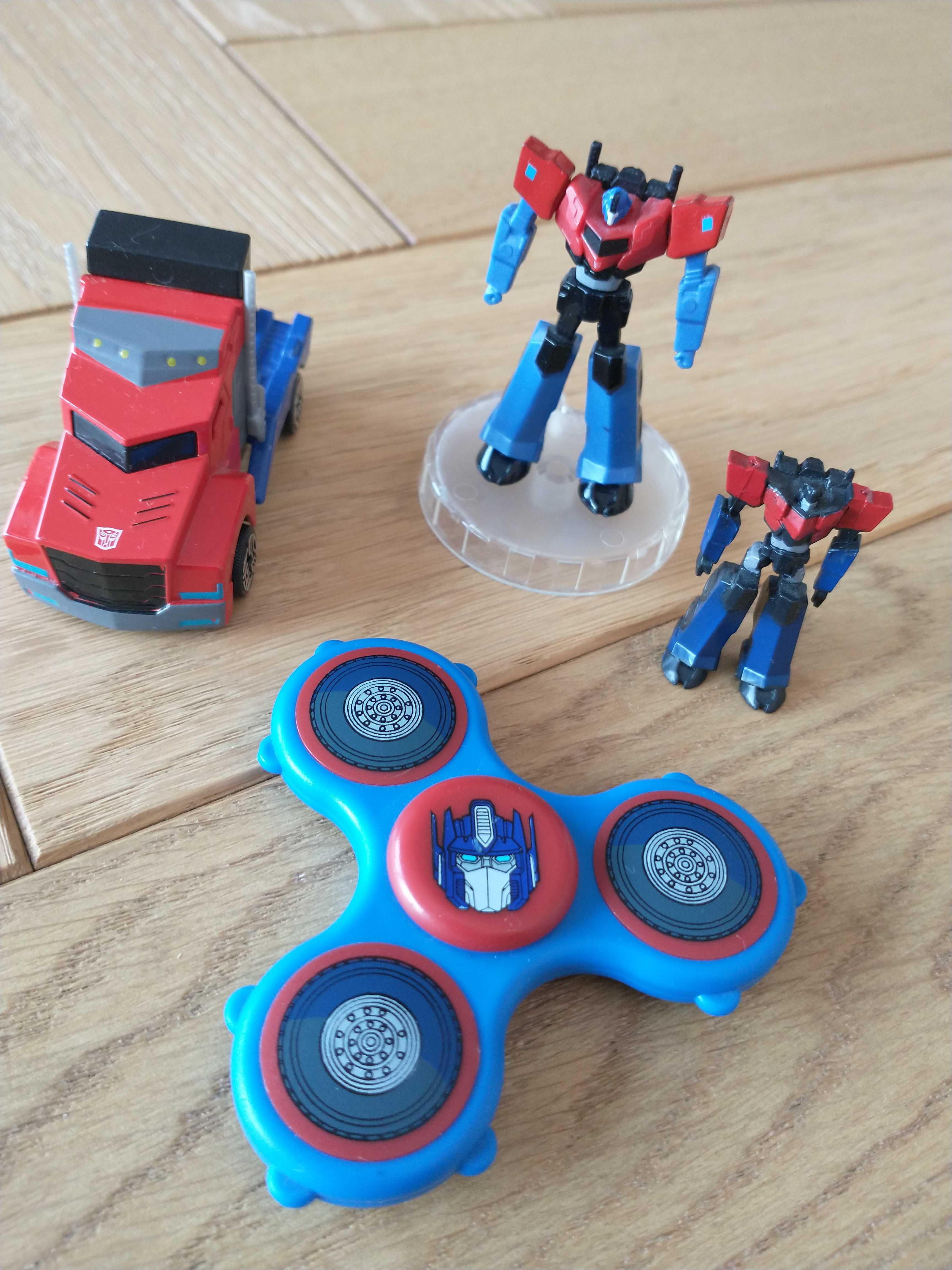 Dickie toys Optimus Prime Transformers  wyrzutnia figurki spiner auto