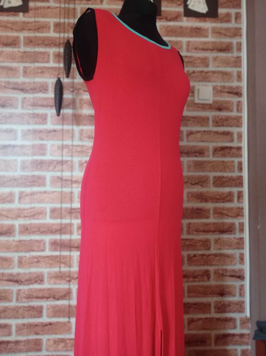 Maksi długa sukienka na lato