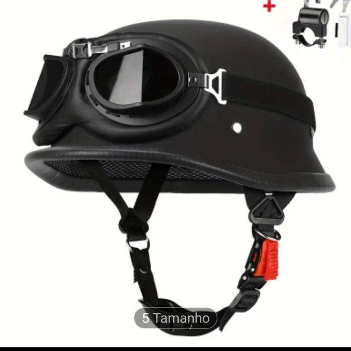 Capacete  mota recto
