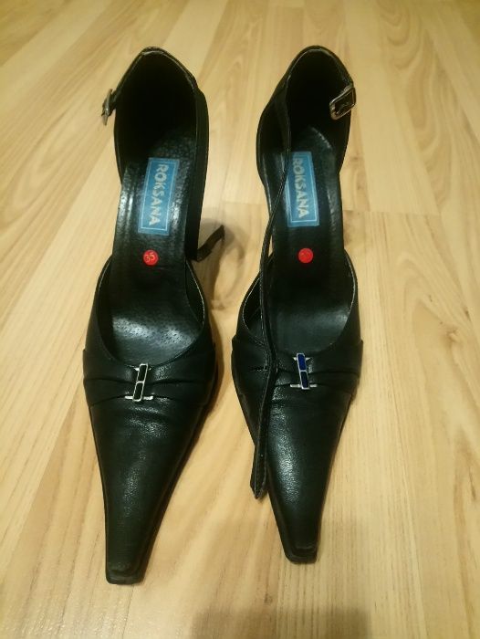 Czarne szpilki (rozmiar 35/36)