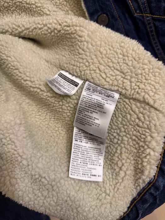 Шерпа Levis, Carhartt джинсова куртка