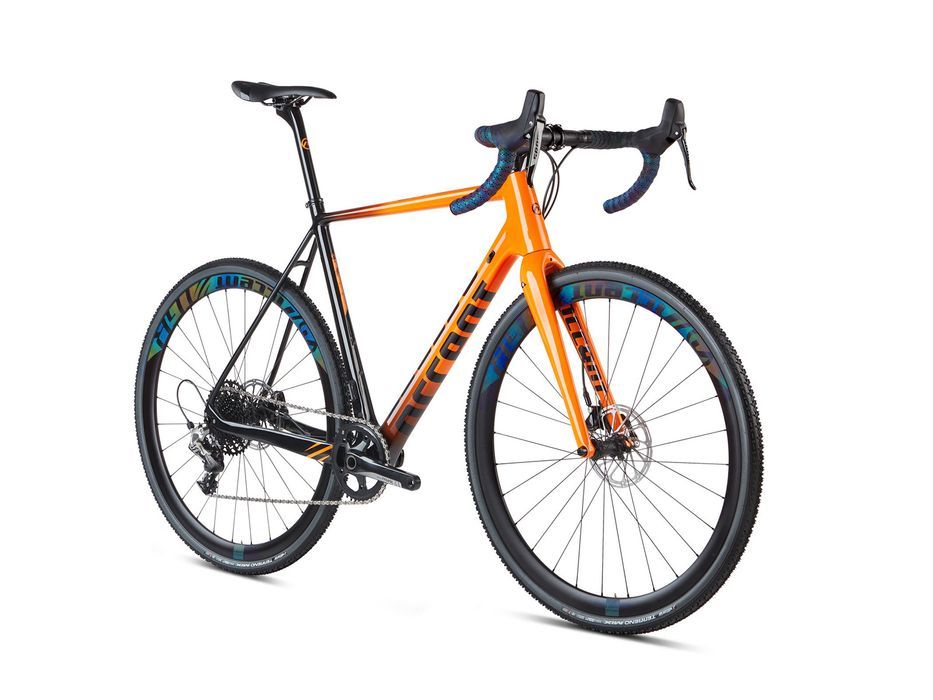 Rower przełajowy ACCENT CX-ONE CARBON TGR RIVAL tiger orange rozmiary