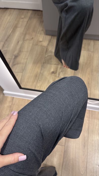 брюки сірі zara