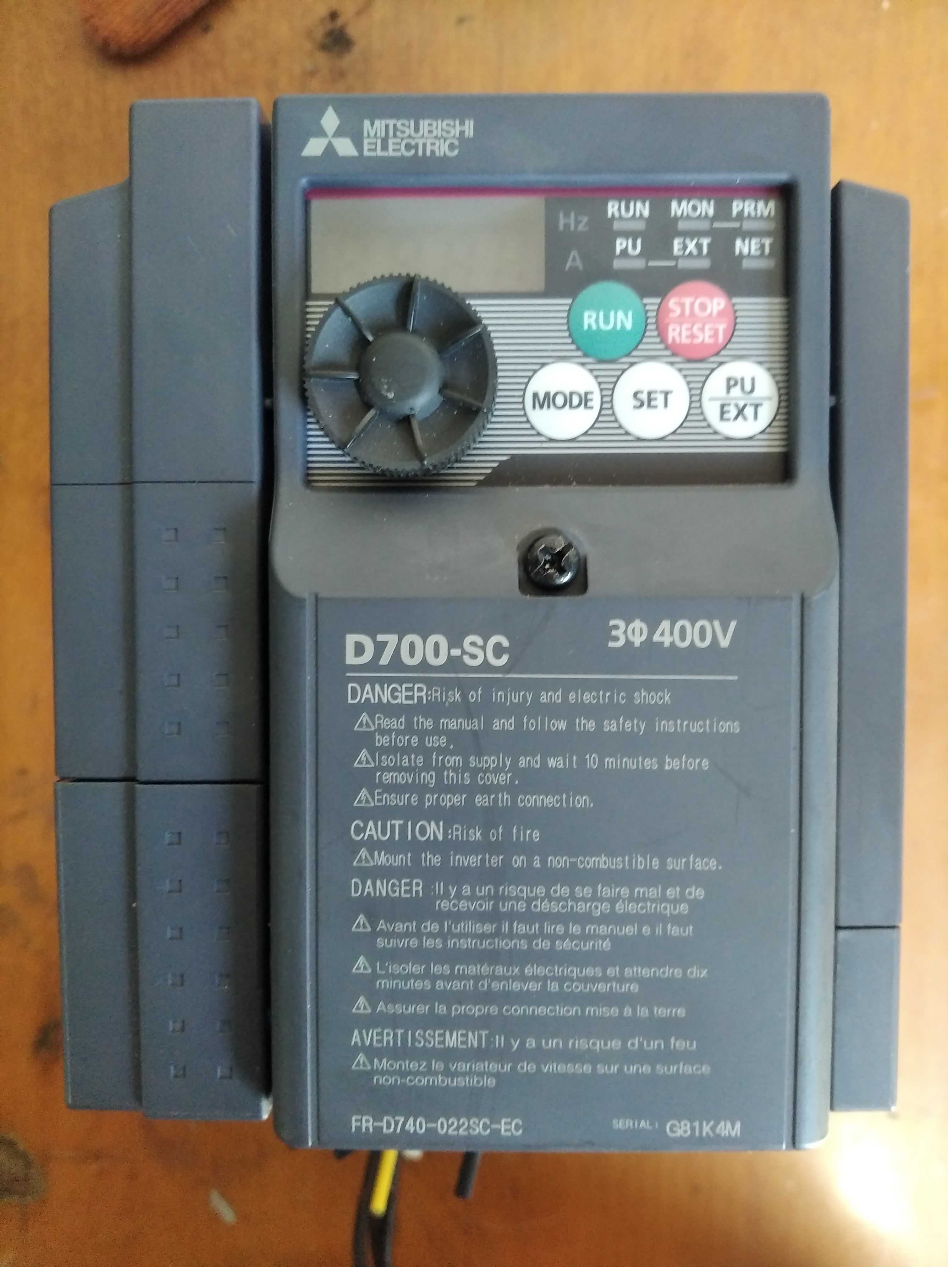 Частотный преобразователь MITSUBISHI FR-D740-022SC-EC