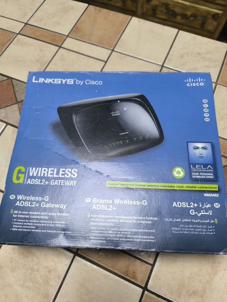Ruter Cisco Linksys WRT54G2