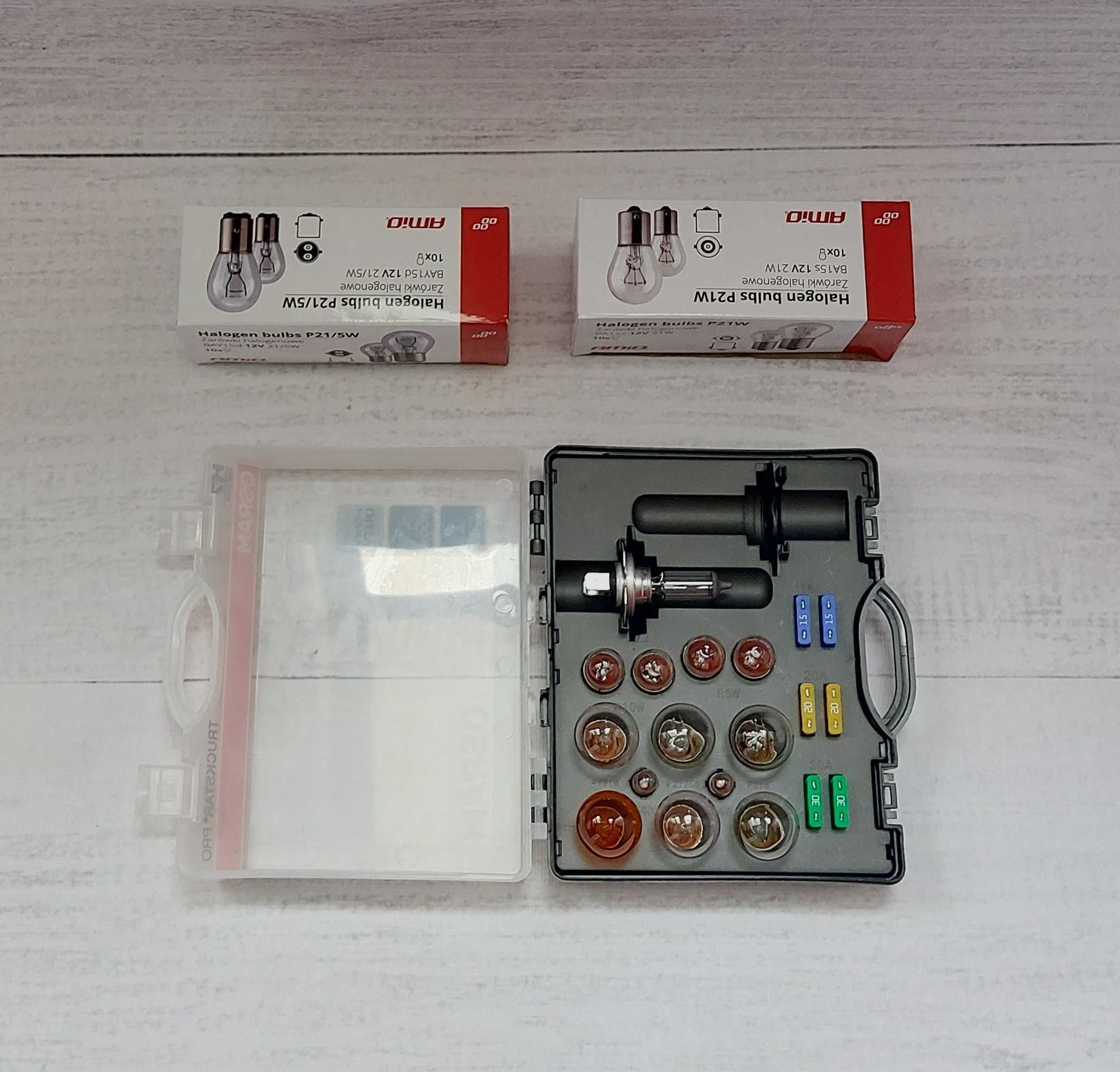 Żarówki Żarówka Lampy Samochodowe OSRAM H7 24V P21W Komplet
