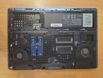 Laptop DELL PRECISION 7710 uszkodzona płyta główna,  QUADRO M4000M 4GB