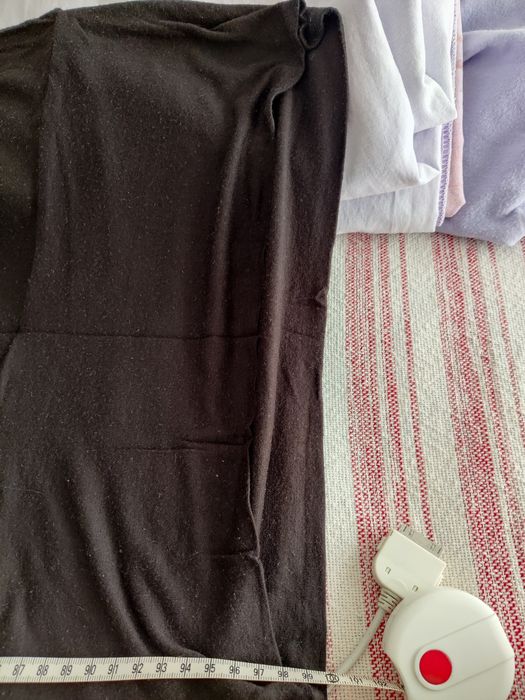 Saia comprida preta maternidade, Prenatal, 40