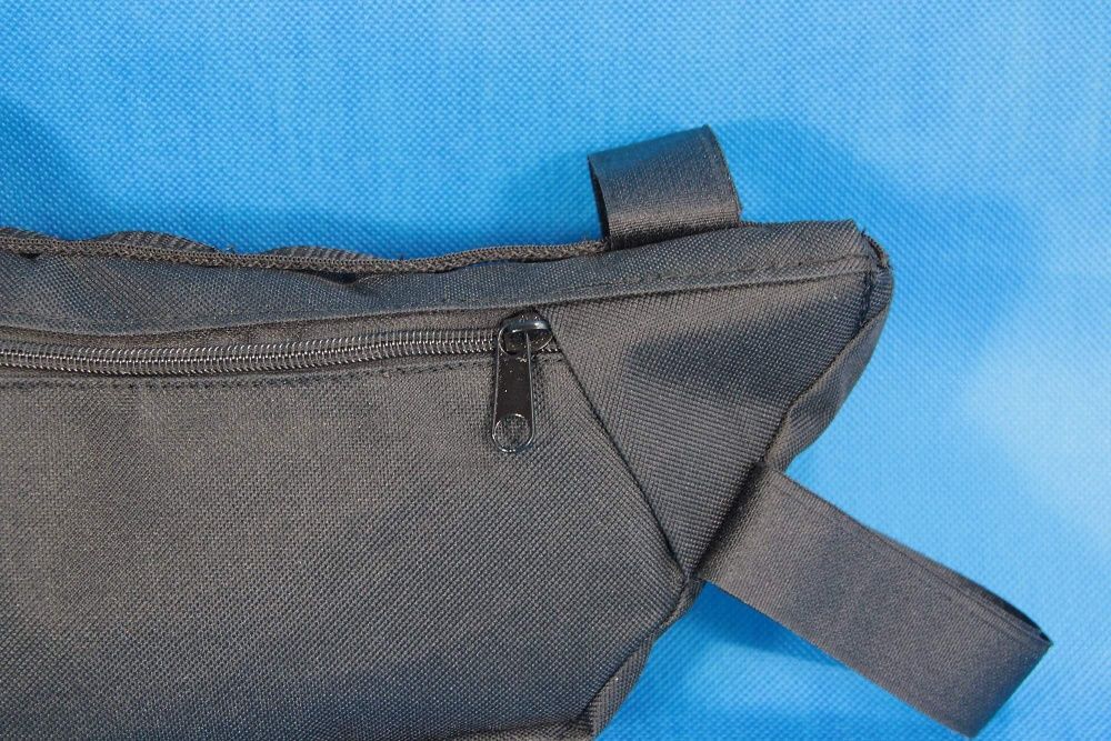 Bikepacking torba pod gorna rure "Leniwiec" pod długośc ramy.