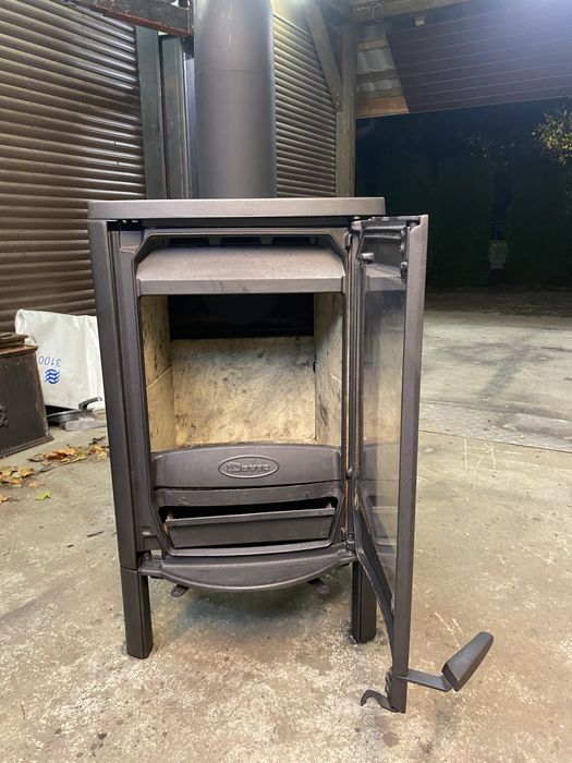 Piec koza kominek zeliwny