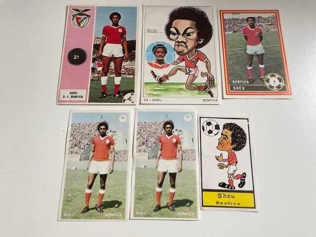 Cromos Chalana e Sheu Benfica