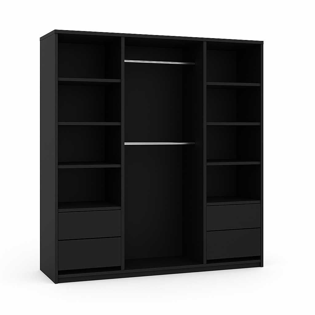 Szafa przesuwna BLAK 180 *NOWOŚĆ*