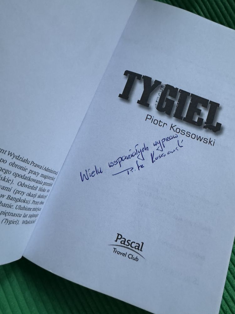 Książka Tygiel - Piotr Kossowski