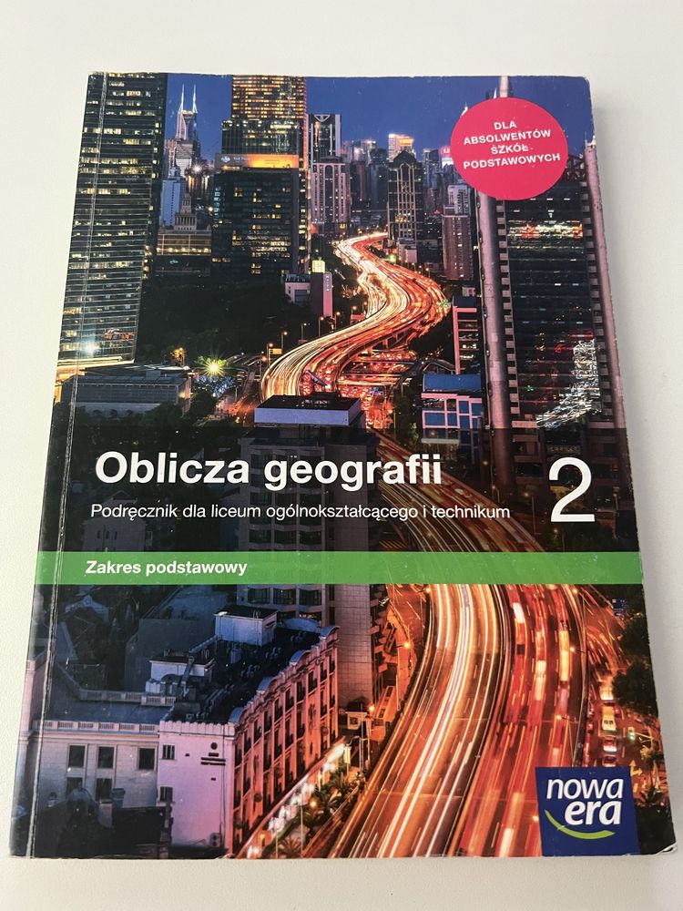 oblicza geografii klasa 2 poziom podstawowy nowa era