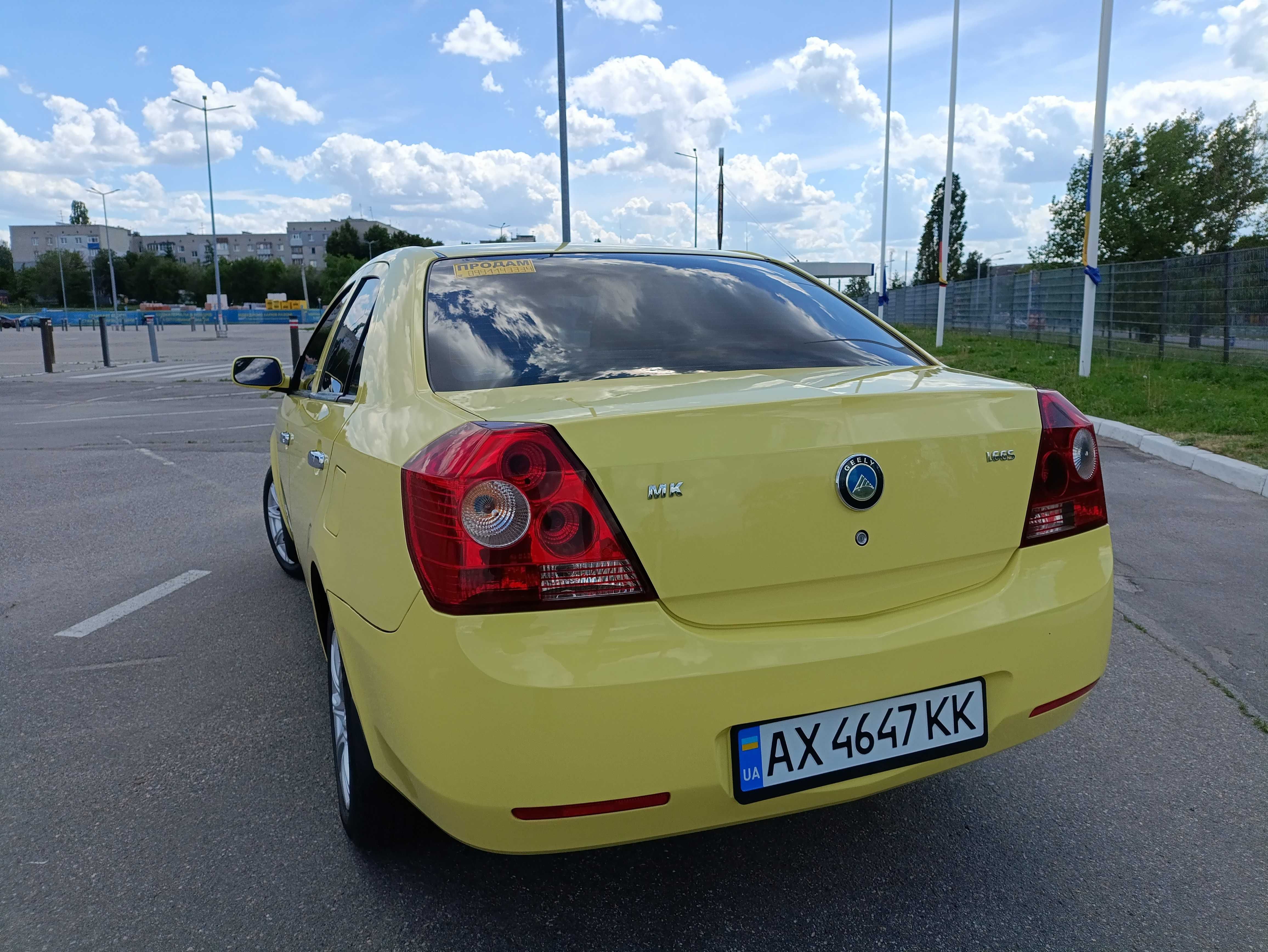 Geely MK 1.6 (2008)| Идеальное состояние | 34 тыс. км|Toyota двигатель