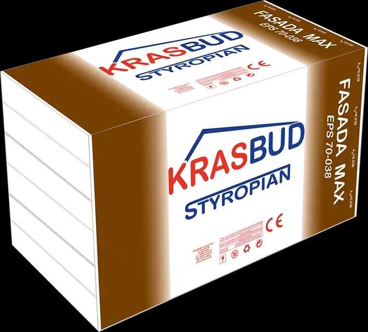 Styropian KRASBUD FASADA MAX EPS 70 Λλ 038 200mm / 20cm (15 paczek)