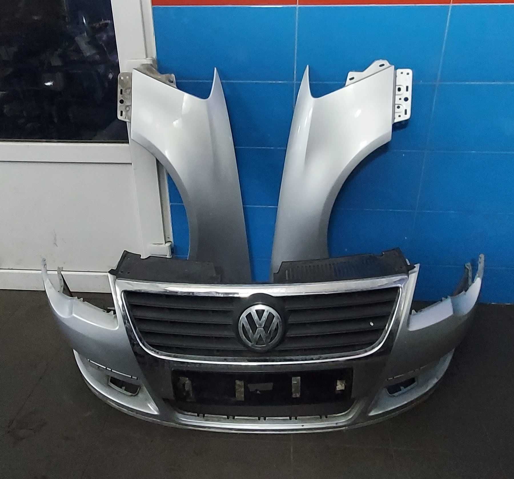 Przód VW Passat B6 LA7W zderzak grill błotniki