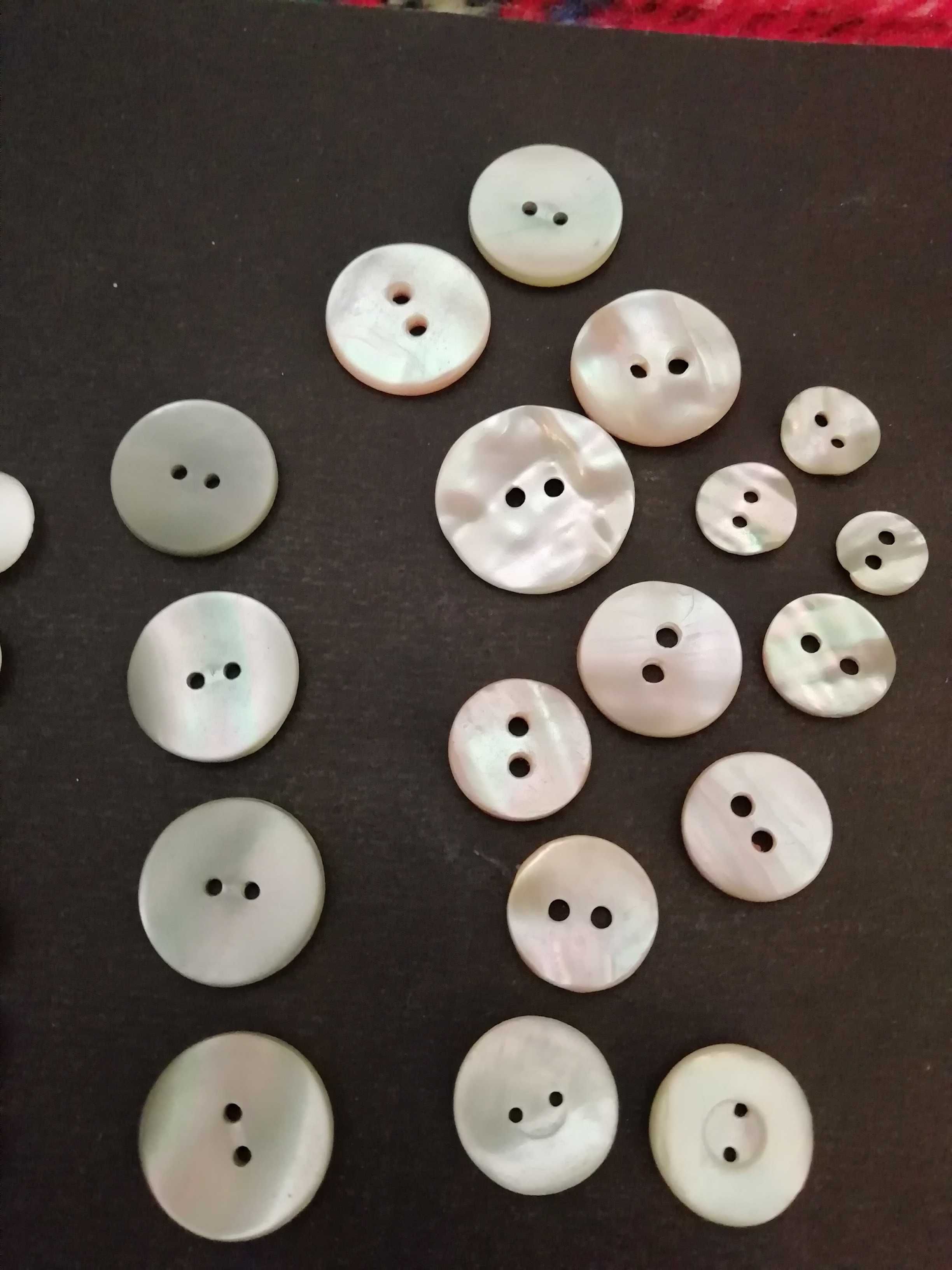 Botões em madre pérola x56