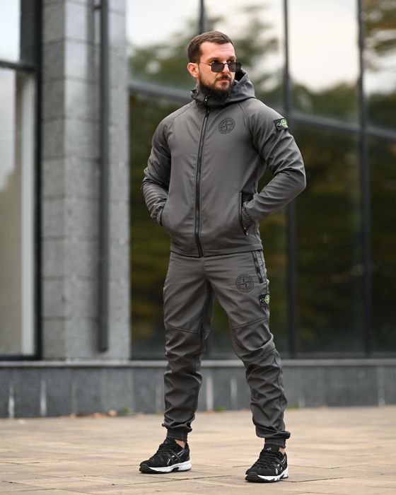Стильный спортивный костюм мужской зимний, спортивний зимовий костюм