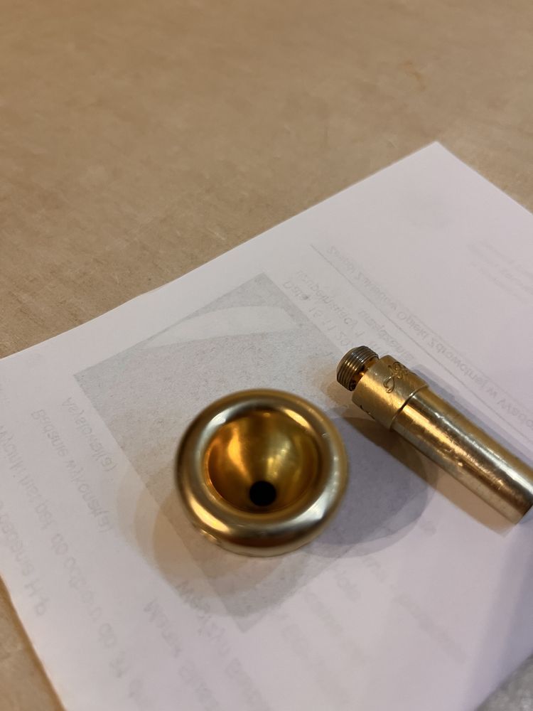 Ustnik Ar Resonance pozłacany flugelhorn nie trąbka bach 3
