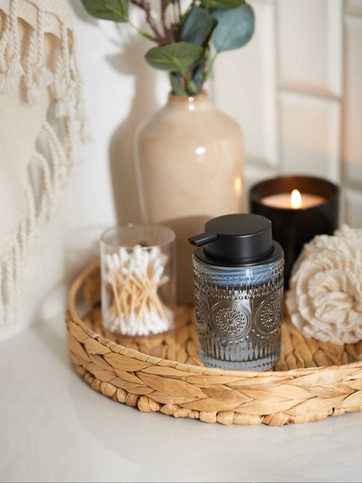 Ozdobny dozownik czarny | NOWY