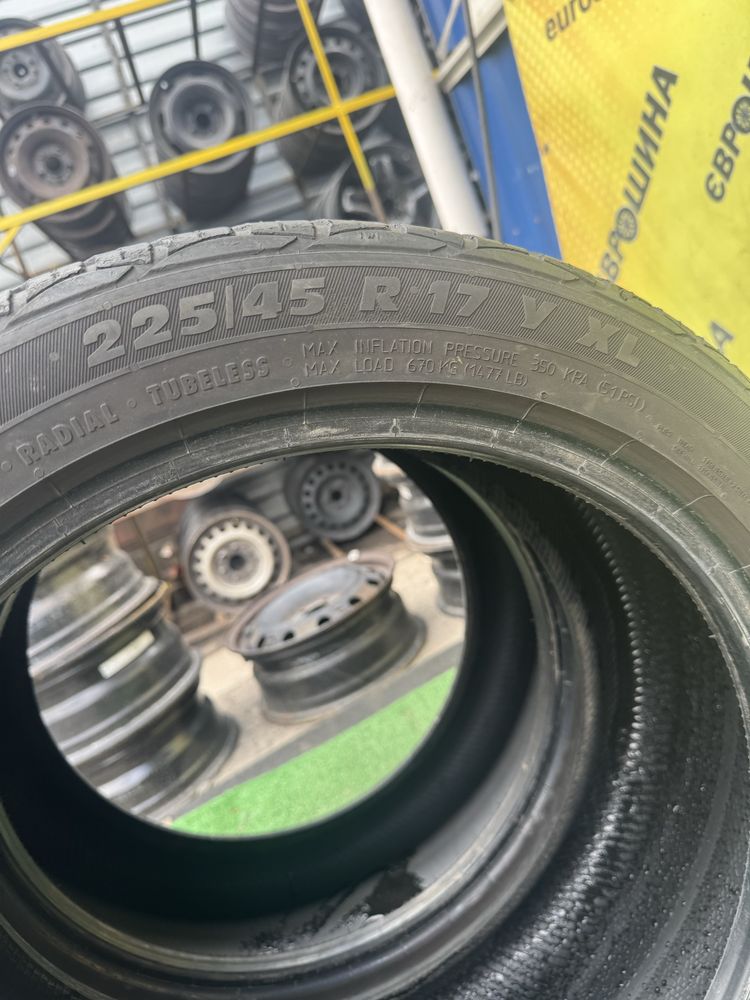 Шини Point-S SummerStar 225/45r17 Літо Склад