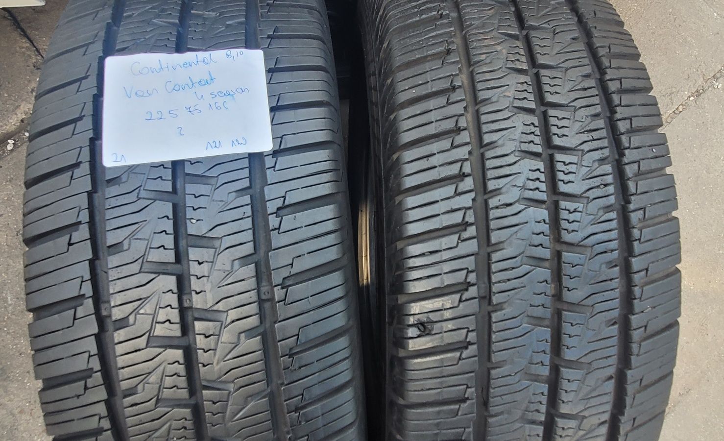 225/75/16C 225/75R16C Continental 2021 Całoroczne