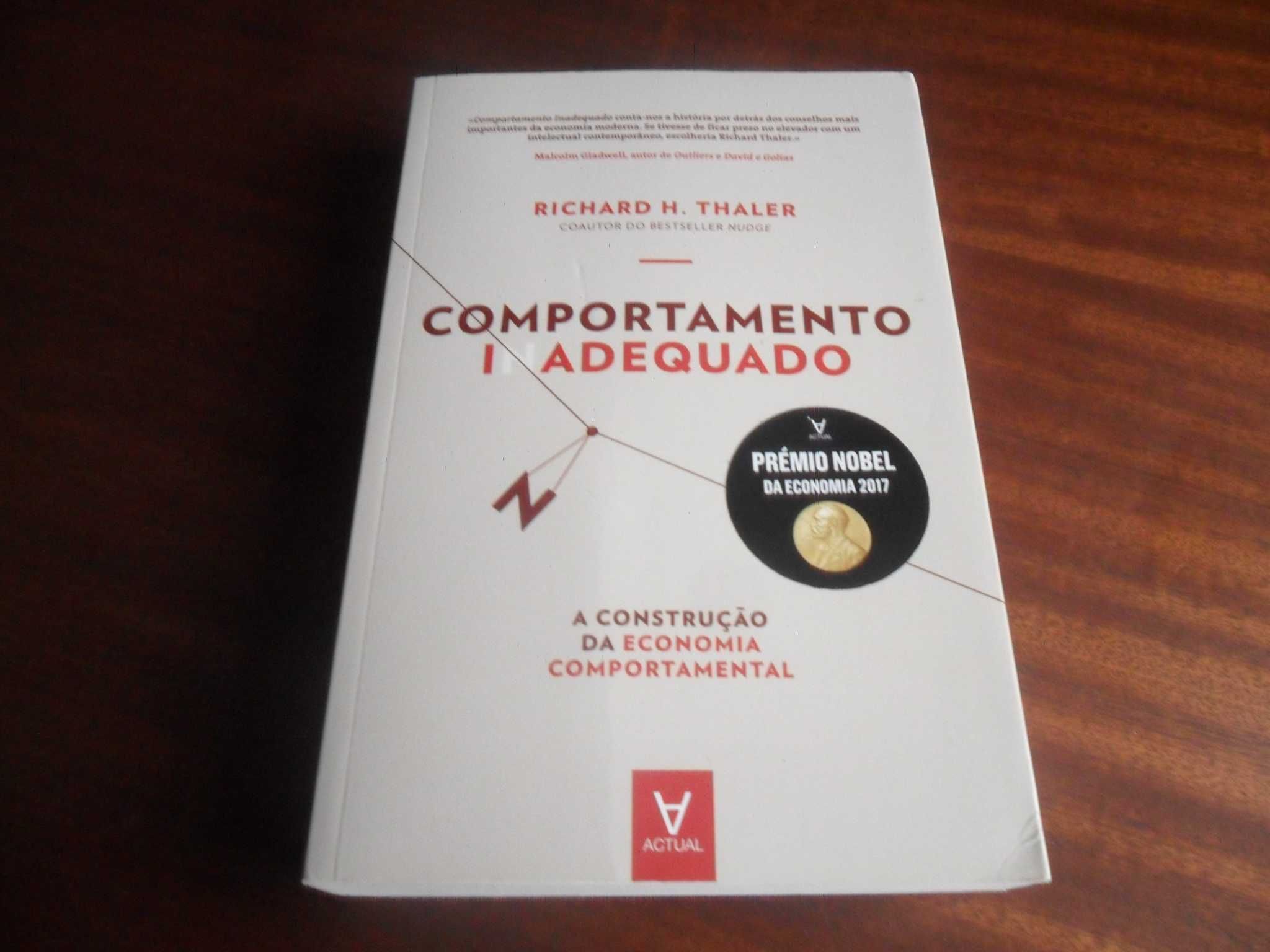 "Comportamento Inadequado" de Richard H. Thaler - 1ª Edição de 2016